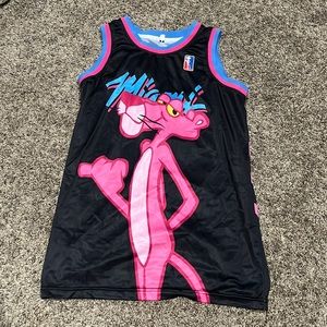 Pink panther basketball jersey